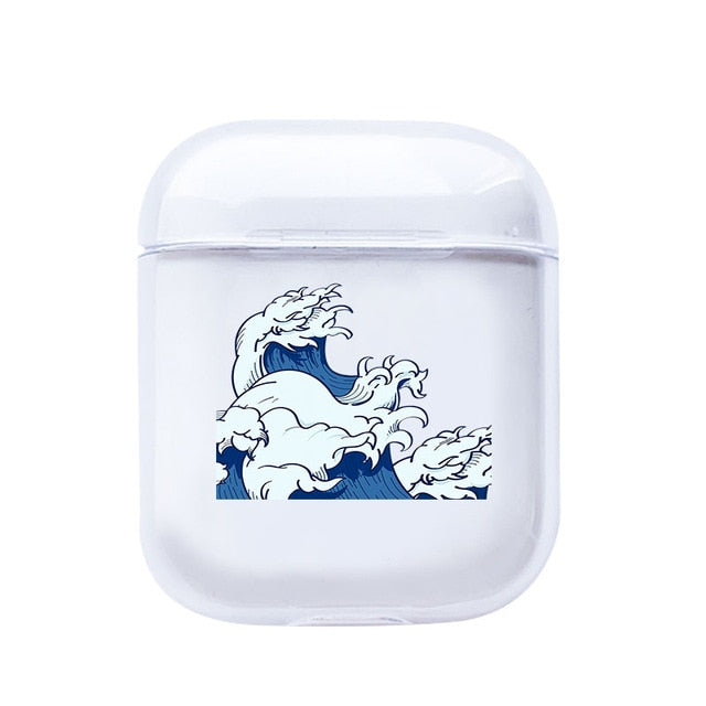 The Great Wave off Kanagawa for Airpods 1 2 Case Cover