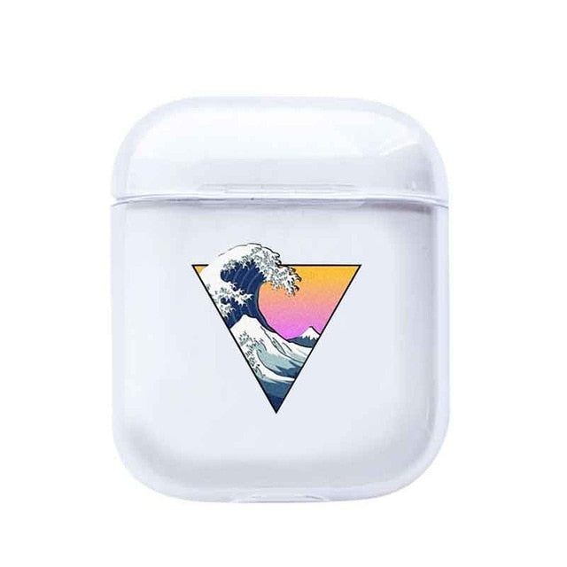 The Great Wave off Kanagawa for Airpods 1 2 Case Cover